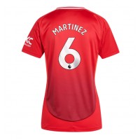 Manchester United Lisandro Martinez #6 Replica Home Shirt Ladies 2024-25 Short Sleeve